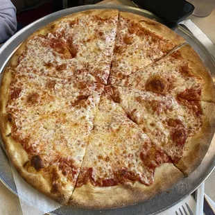 Large cheese pizza