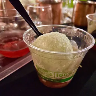 The Pig and the Lady Andrew Le, Kristene Moon- Vietnamese Shave Ice, Black Eyed Peas, Coconut Jellies, Avocado Ice Cream, Tropical Fruit