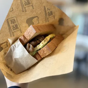 T1. House BBQ Pork Toast