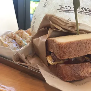 T1. House BBQ Pork Toast