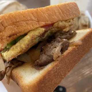 T6. Black Pepper Beef Toast