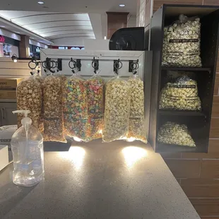bagged popcorn