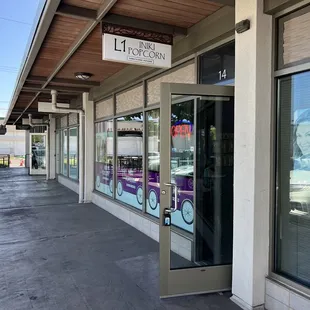 the outside of a store