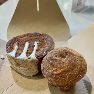 Horchata Supreme Croissant &amp; Churro Cruffin - yummy! (November, 2023)