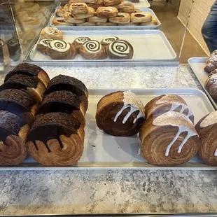 Chocolate Supreme and Horchata Supreme Croissants - not too sweet, great with cup of latte! (November, 2023)