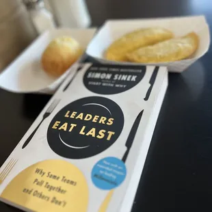 a copy of leaders eat last