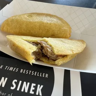 Stuffed beef empanada- DELICIOUS