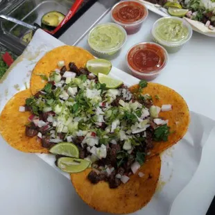 Steak tacos
