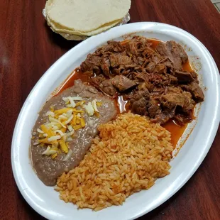 Birria de Res Plate