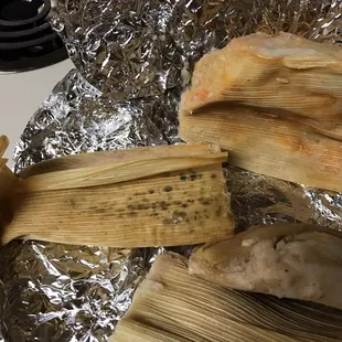 a close up of some food