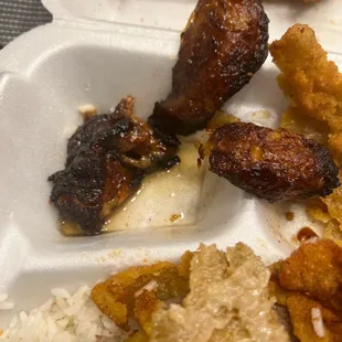 Soggy greasy plantains
