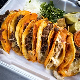 Birria tacos
