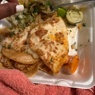 Shrimp Quesadilla