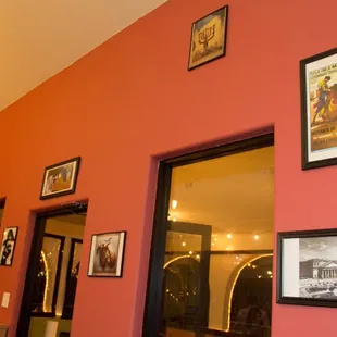 the interior of a restaurant