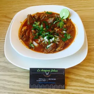 Birria plate