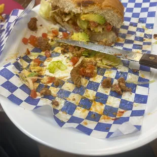 Al pastor torta