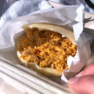 Shredded Chicken Arepa