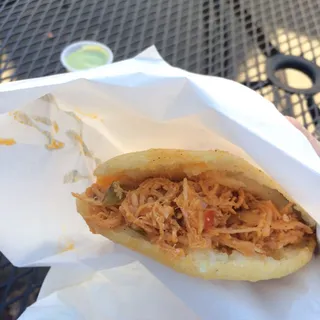 Shredded Chicken Arepa