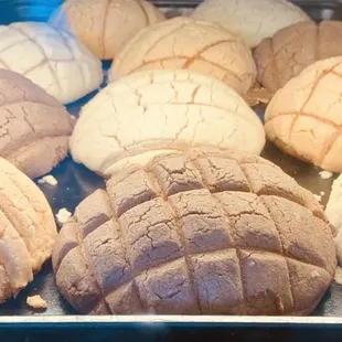 The bakery case at La Asuncion. Photo courtesy: Isabel Castro-Melendez.