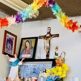 A pretty display at La Asuncion. Photo Courtesy: Isabel Castro-Melendez.