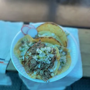 a plate of food