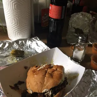 Torta de fajita And a Mexican coke o mg good Stuff