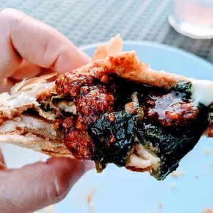 Chile relleno burrito.