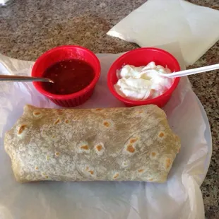 Bean and Cheese Burrito