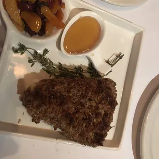 Pecan Crusted Baked Brie