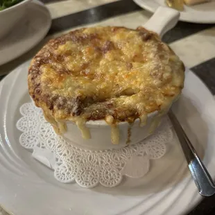 French onion soup (bowl)