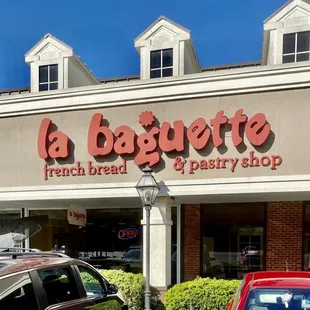 cars parked in front