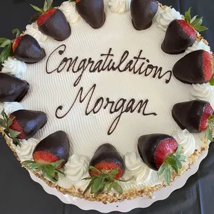 Fresh Strawberry Cake