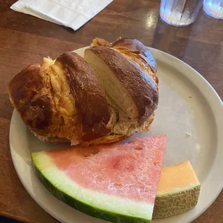 Tuna Salad Croissant Sandwich