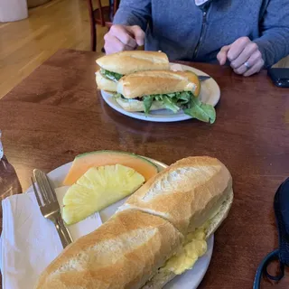 Traditional Baguette Sandwich