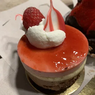 Raspberry Crem Brulee 3"