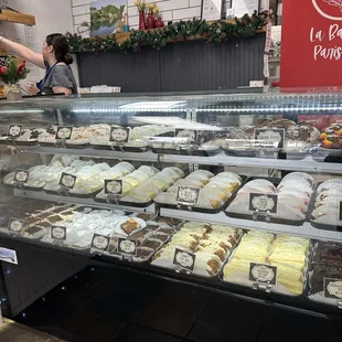 Display of pastries.