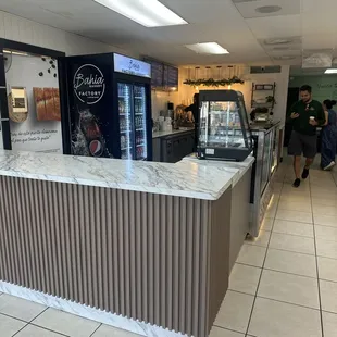 Food service area