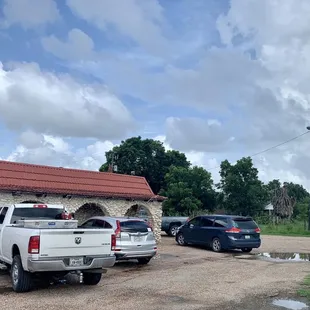 Exterior front and sign