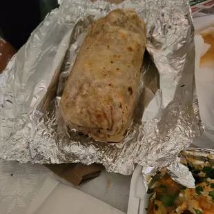 Al pastor Cali Burrito