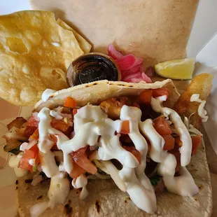 Fish taco