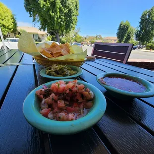 Starters with extra guacamole on the side