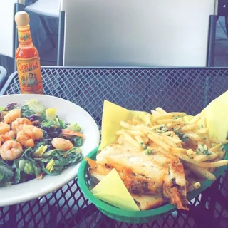 Sunshine Salad with Shrimp