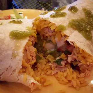 Seafood Burrito
