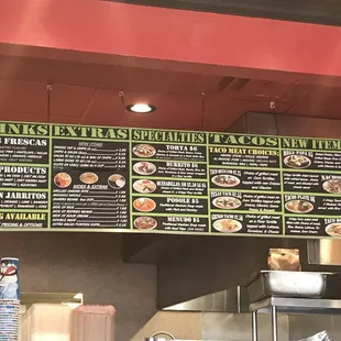 El menu
