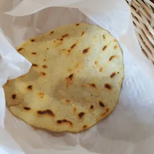 Soft Corn Tortillas, freshly made in house