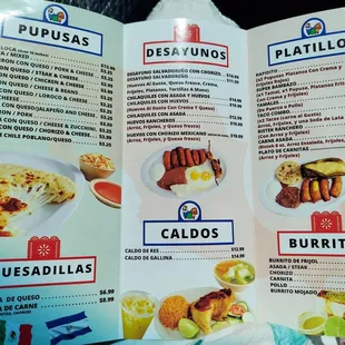Menú