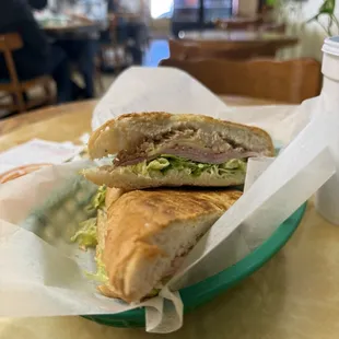 Cuban sandwich no tomato no pickles no mustard