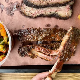 Kimchi, rib, brisket