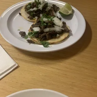 Carne Asada tacos