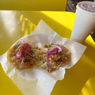 shrimp tacos
